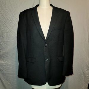 CHERESKIN Men's Blazer Suit Coat Jacket 40R Black Button